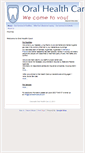 Mobile Screenshot of oralhealthcareus.com